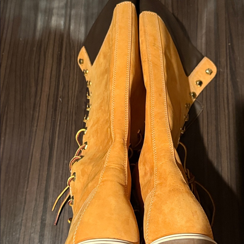 @jahcourtneyw : 💛NEW 14" Timberland™ Knee-High Boots Size 5.5💛 - Picture 6 of 14